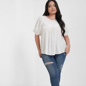 New with tags white XL Blouse